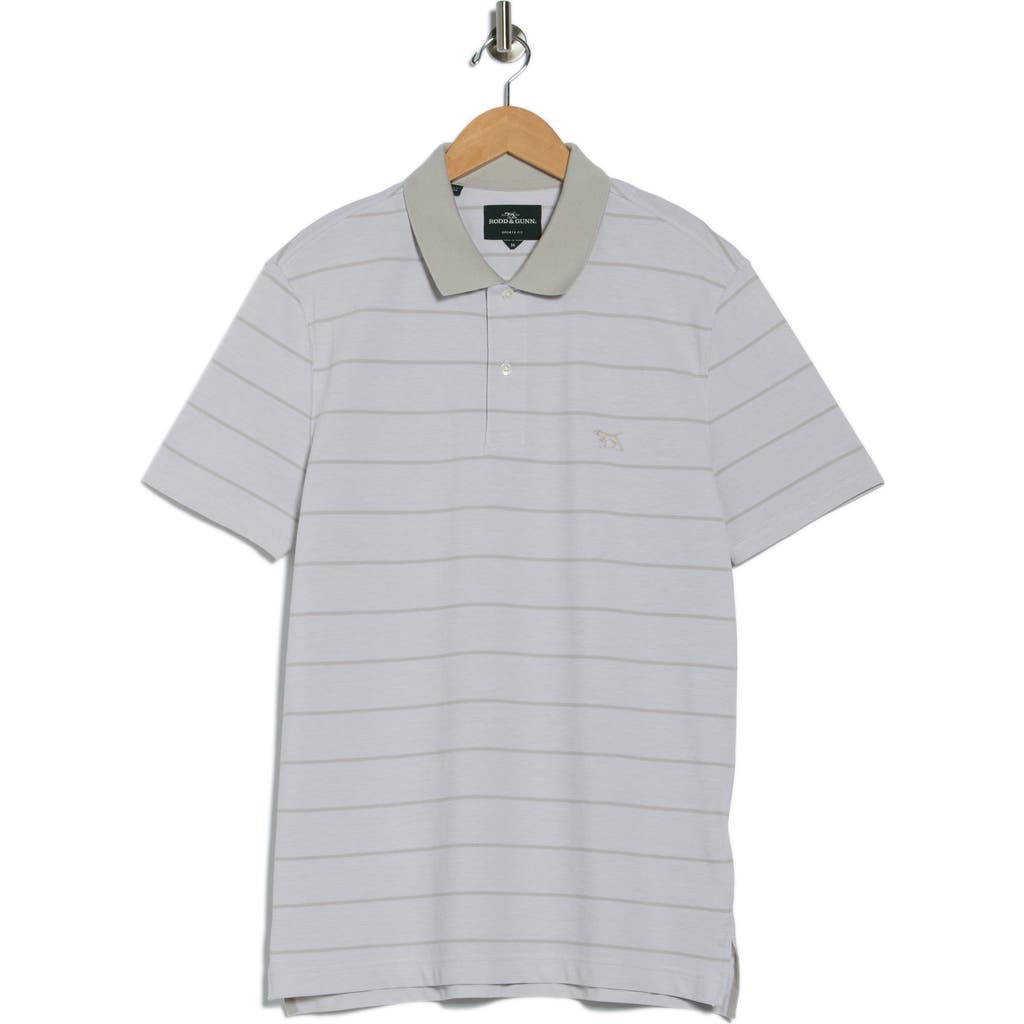 Rodd & Gunn River Road Cotton Polo In Gray