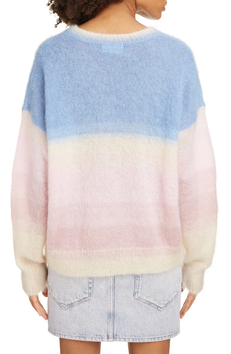 Isabel Marant Étoile Drussell Colorblock Mohair Blend Sweater, Alternate, color,