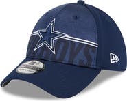 New Era Men's New Era Navy Dallas Cowboys 2023 NFL Training Camp 39THIRTY Flex Fit Hat