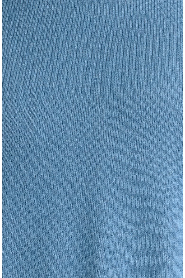Plaited Crewneck Sweater, Alternate, color, CLUB BLUE