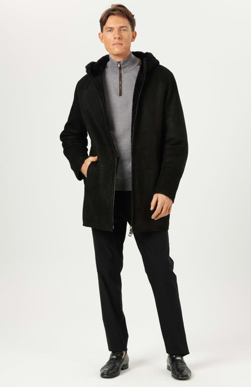 Gorski Shearling Lamb Jacket In Black