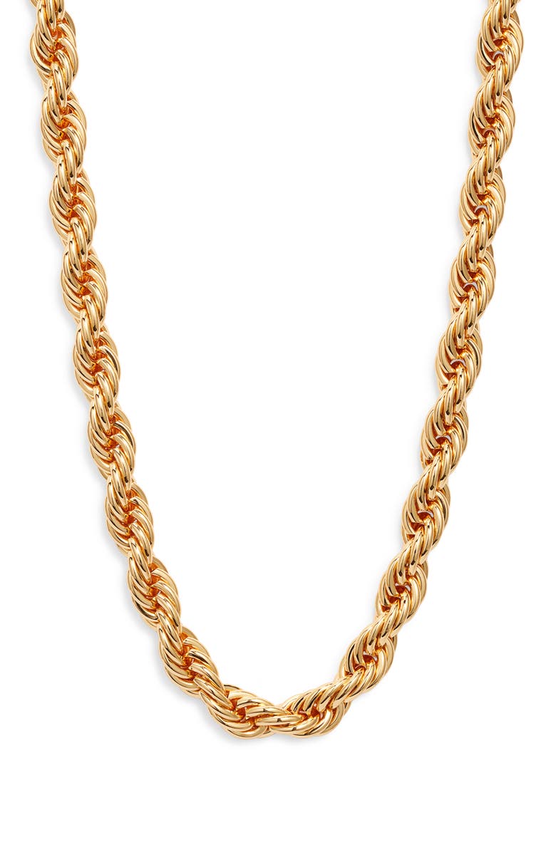NEST Jewelry Statement Rope Chain, Main, color, Gold