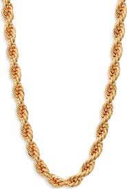 NEST Jewelry Statement Rope Chain