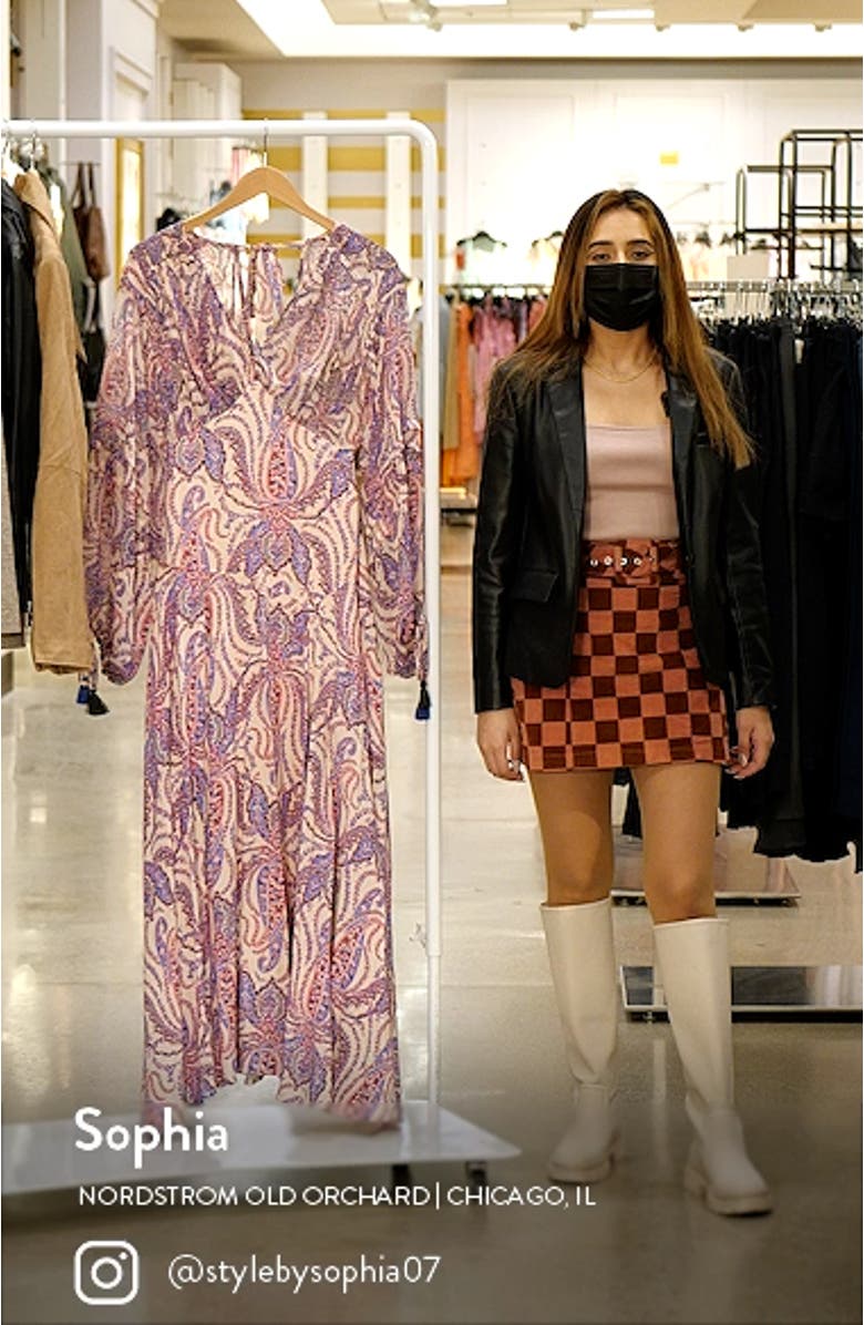 Mirage Long Sleeve Maxi Dress, sales video thumbnail