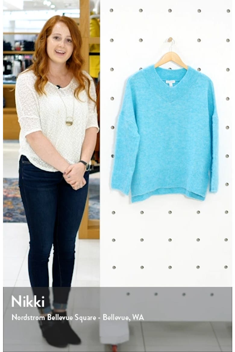 Brushed V-Neck Sweater video