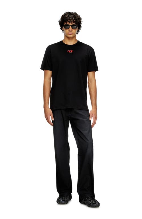 Diesel ® Metallic Oval D Logo T-shirt
