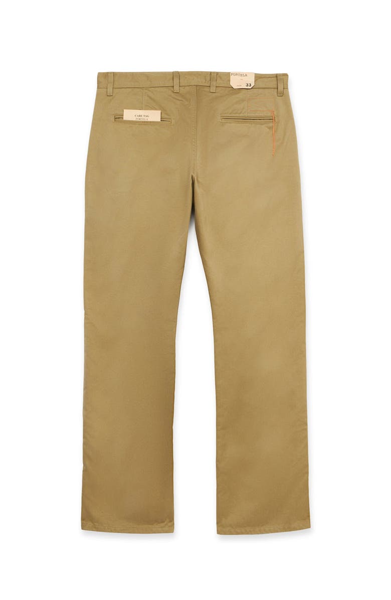 Fortela Canvas Chino Trousers, Alternate, color, Natural