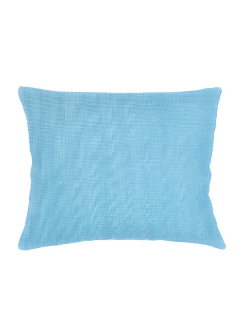 Anaya So Soft Linen Light Yellow Dutch Euro Pillow Cover Only In Surf