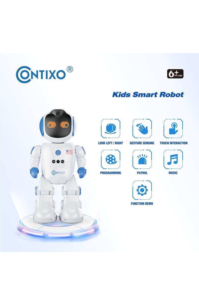 CONTIXO Singing Dancing Robot, Alternate, color, White