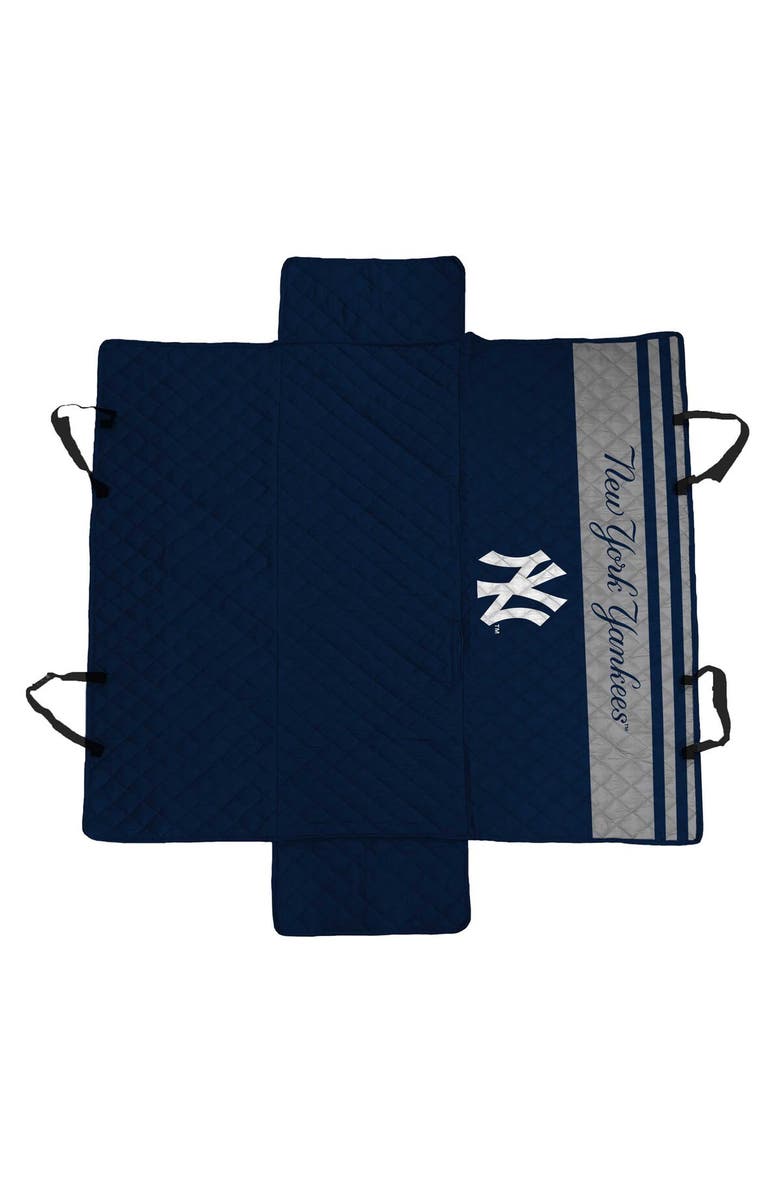 Pegasus New York Yankees Pet Hammock Car Seat Protector, Main, color, Navy