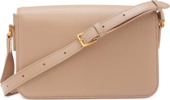Medium Calfskin Leather Shoulder Bag