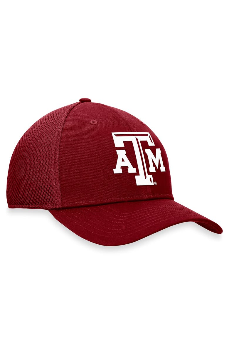 Men's Top of the World Maroon Texas A&M Aggies Spacer Flex Hat, Alternate, color, Maroon
