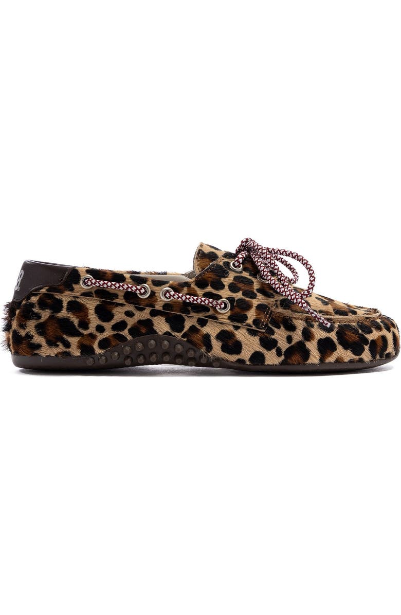 P448 Antibes Boat Shoe, Main, color, Leopard Wine