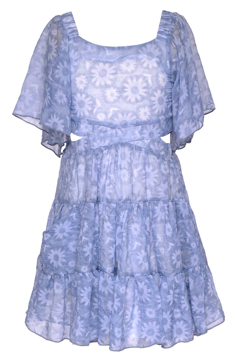 Hannah Banana Kids' Tiered Dress, Main, color,