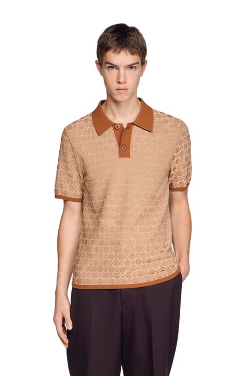 Square Cross polo shirt