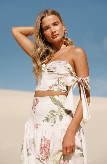 Kara Crop Top & Skirt Set