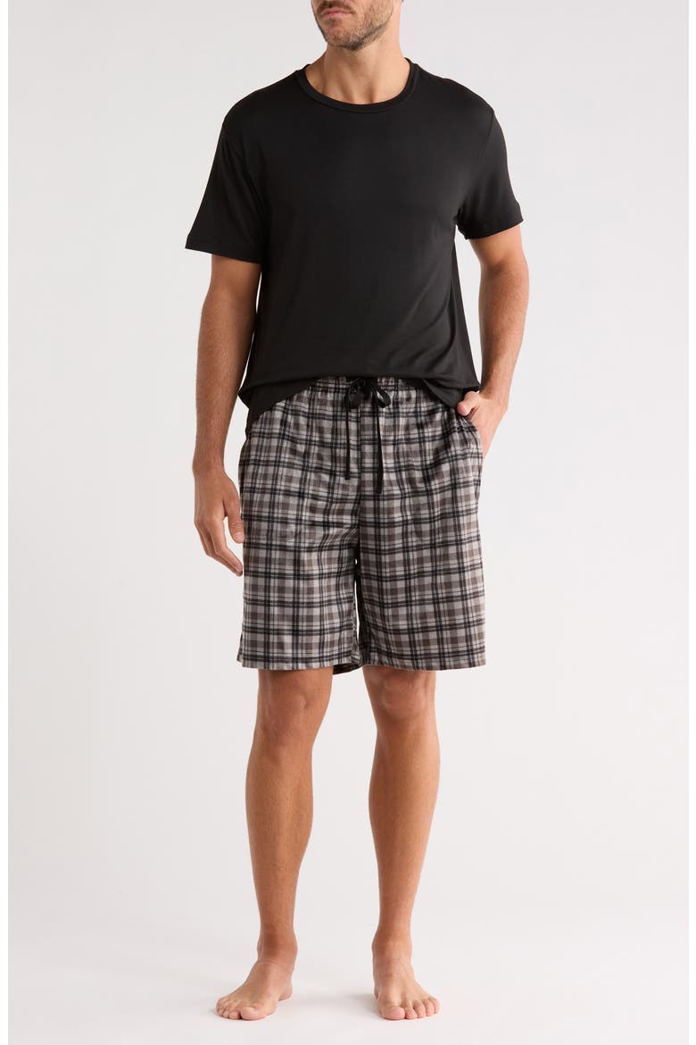 3-Piece Short Pajama Set, Main, color, GRAY
