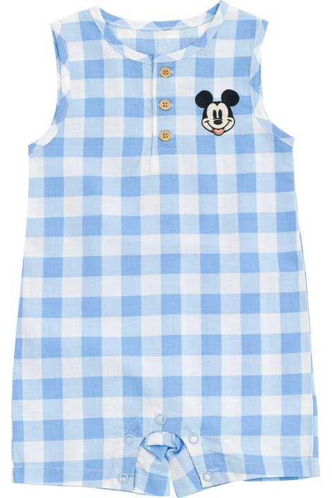 Mickey Mouse Sleeveless One Piece Romper