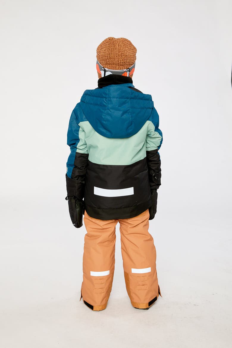 Teknik Fleece Jacket & Pants Two Piece Snowsuit, Alternate, color, Navy Blue