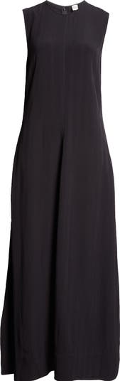 TOTEME Woven Stripe Sleeveless A-Line Dress | Nordstrom