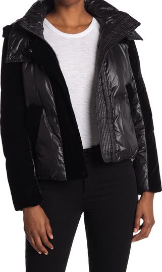 Andrew marc leather puffer online