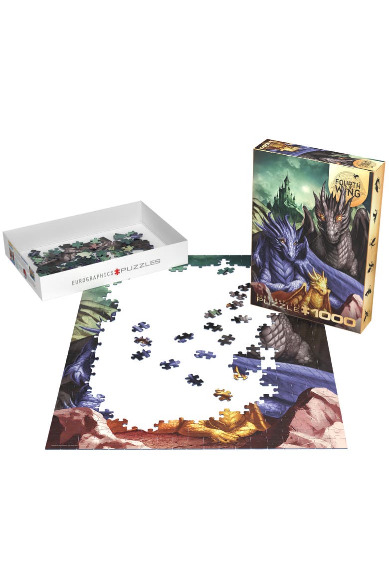 Fourth Wing 1000 Piece Puzzle, Alternate, color, Multicolored