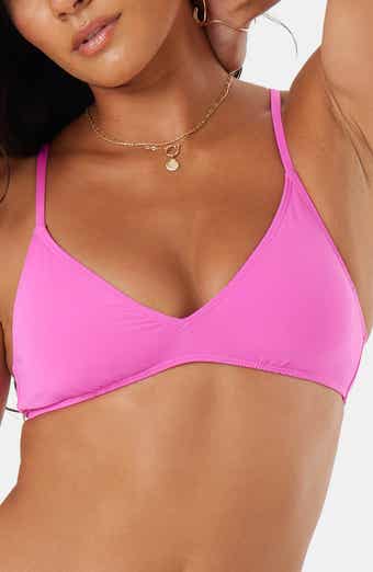 Roxy Beach Classics Strappy Athletic Triangle Bikini Top