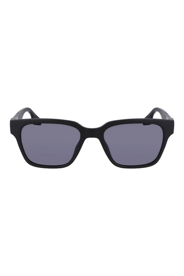 Recraft 54mm Gradient Square Sunglasses, Main, color, MATTE BLACK
