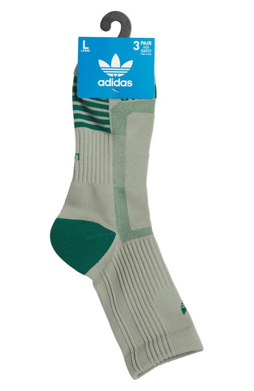 Adidas Originals Adidas Assorted 3-pack Originals Quarter Crew Socks