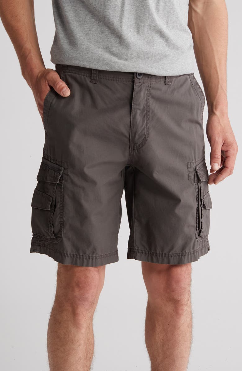 Union Sedona Cotton Cargo Shorts, Main, color, Flint