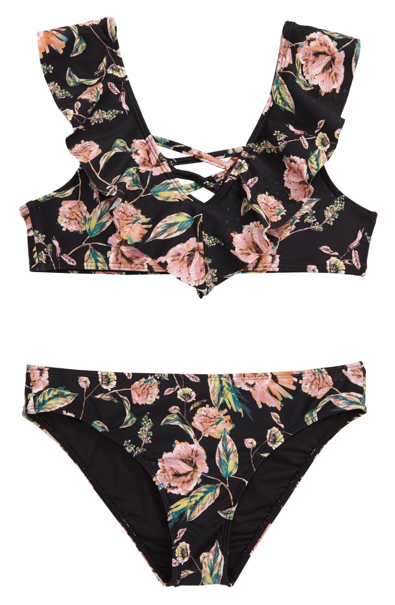 O'Neill Van Don Flounce Two-Piece Swimsuit, Main, color,