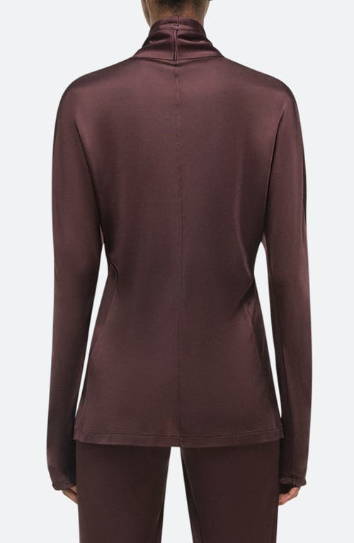 Helmut Lang Shawl Collar Button-up Shirt In Gold