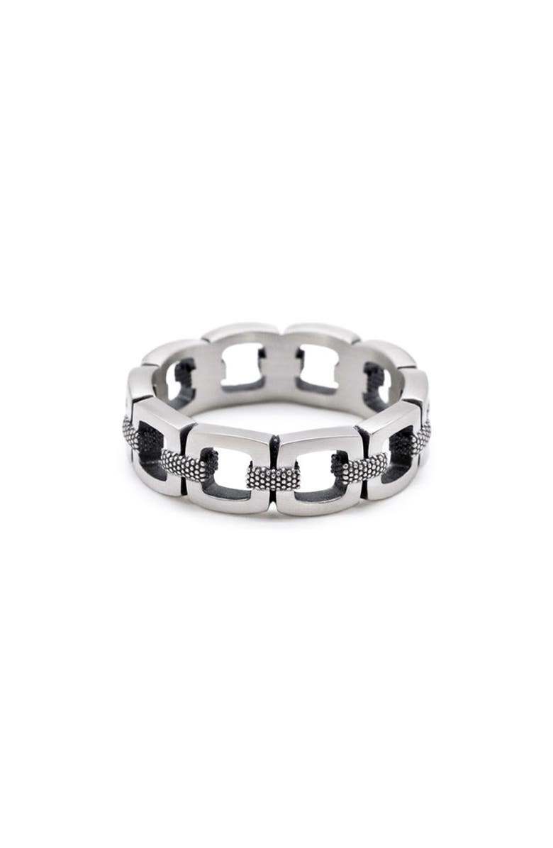 Serge DeNimes SILVER BOND RING, Alternate, color, Silver
