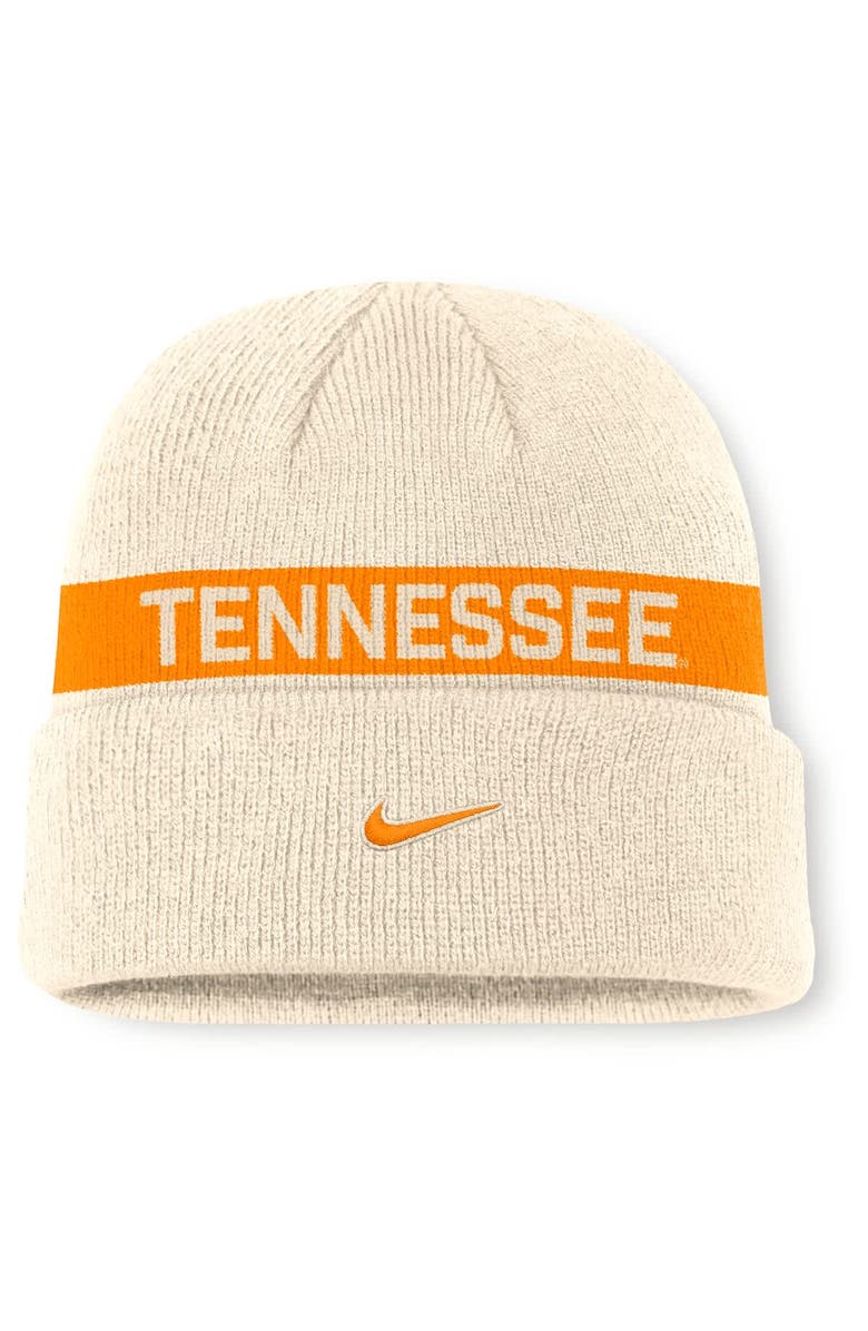 Nike Men's Nike Natural Tennessee Volunteers Peak Primetime Utility Cuffed Knit Hat, Alternate, color, 