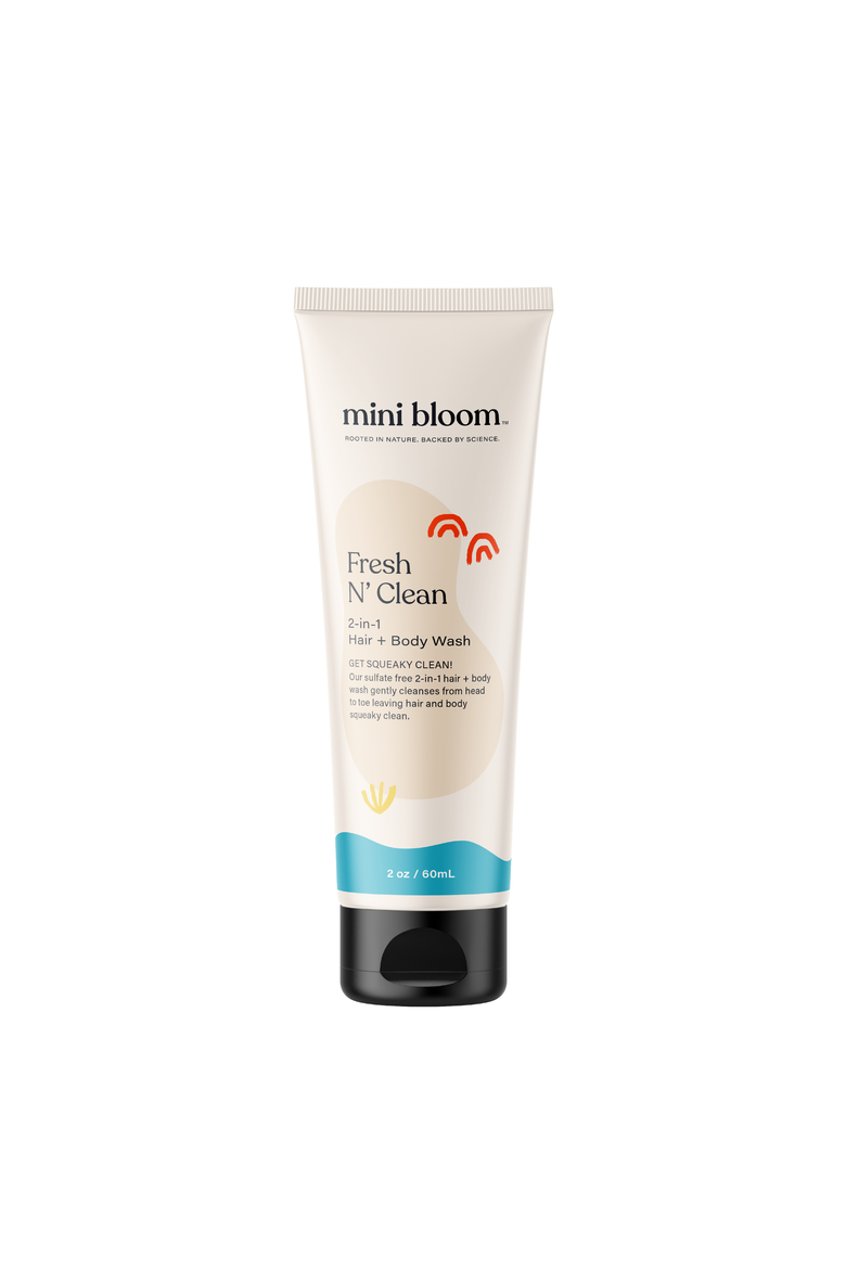 Fresh N' Clean 2-in-1 Hair and Body Wash, Main, color, Travel Size (2oz)