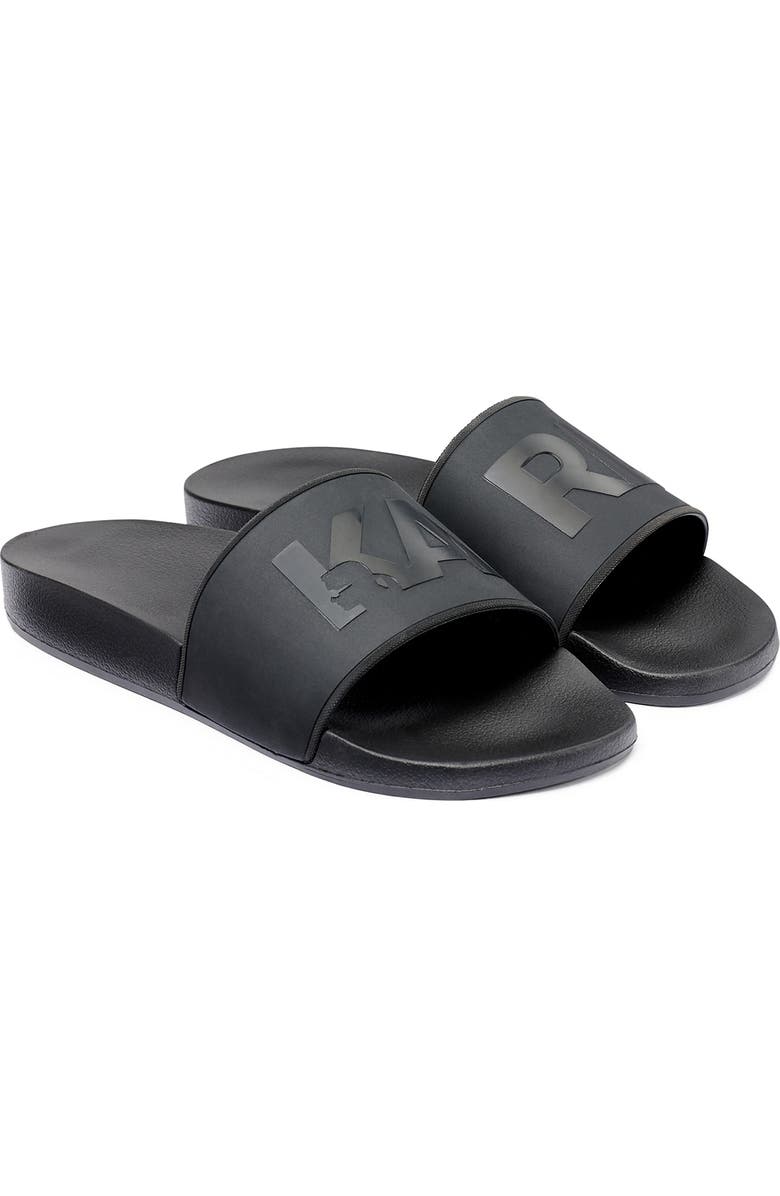 KARL LAGERFELD PARIS KA-RL Pool Slide Sandal, Main, color,