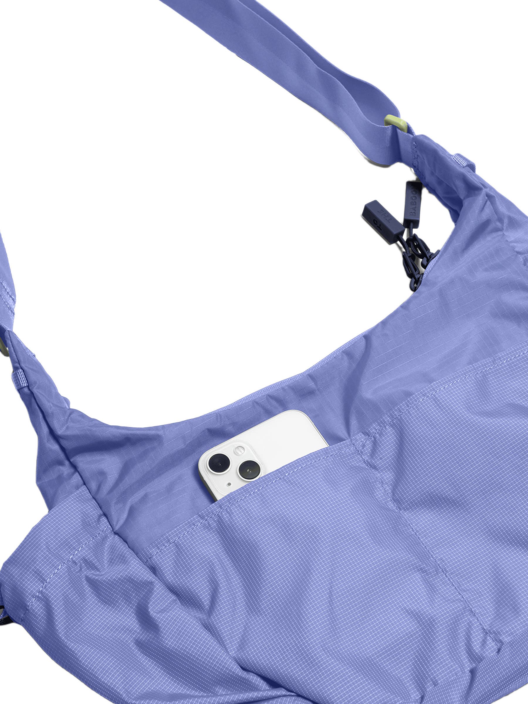 Baboon to the Moon Crescent Crossbody Big 8L, Alternate, color, Mystic Violet