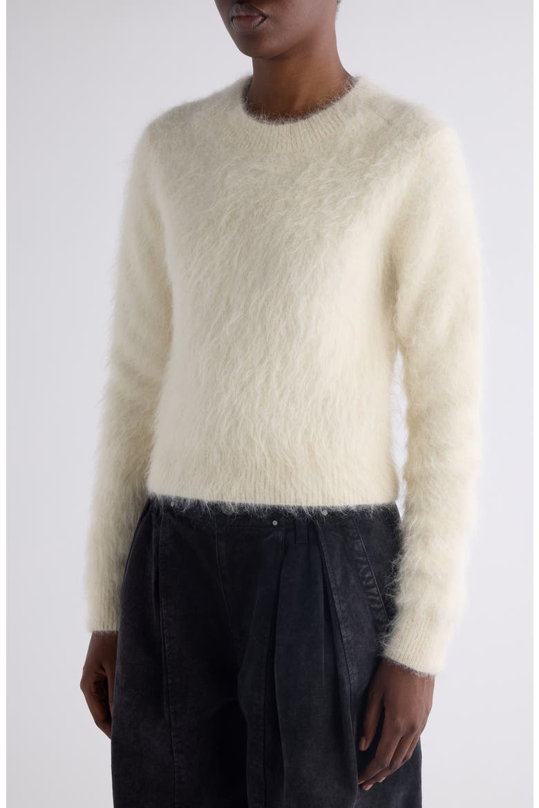 Hermine Alpaca Blend Sweater, Alternate, color, ECRU