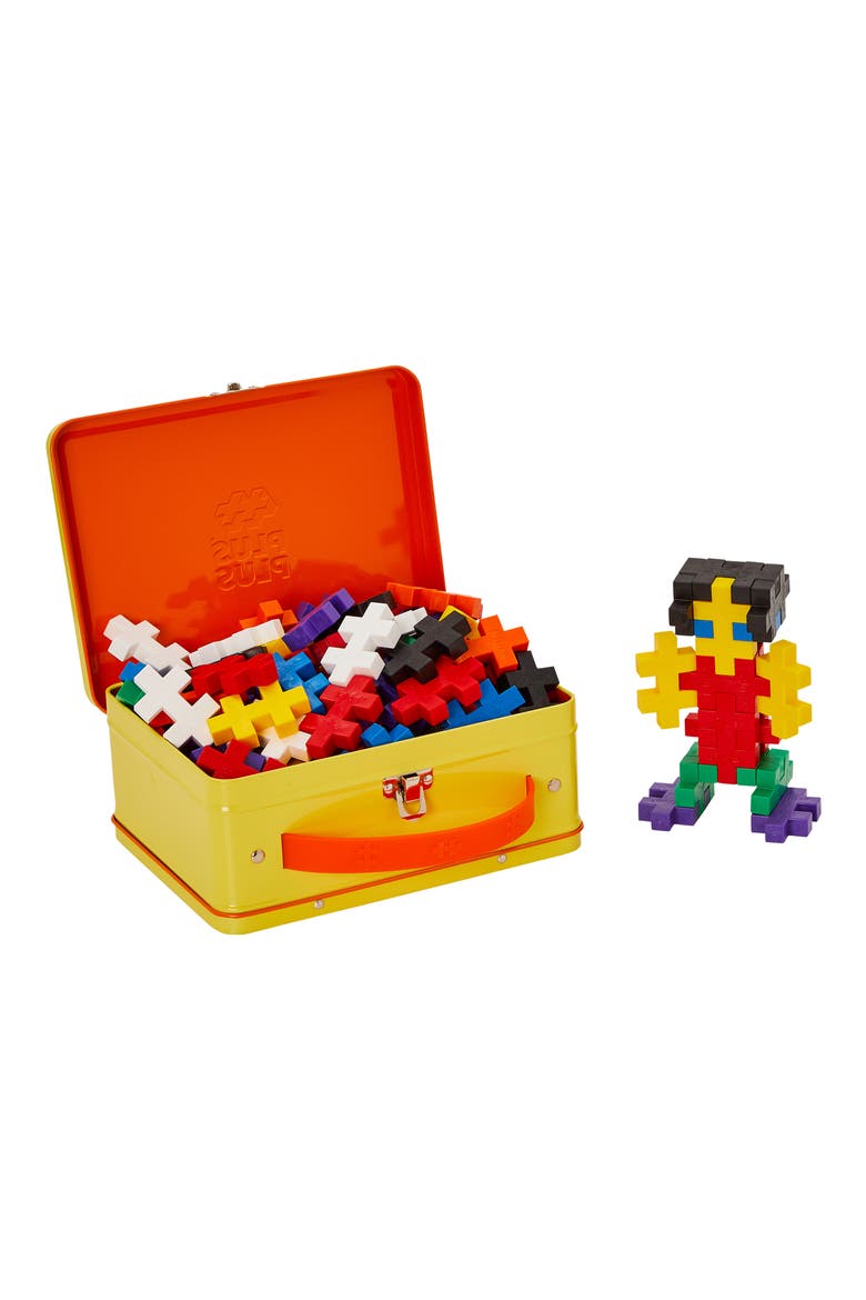 Big 70-Piece Building Set Metal Suitcase, Alternate, color, NO COLOR
