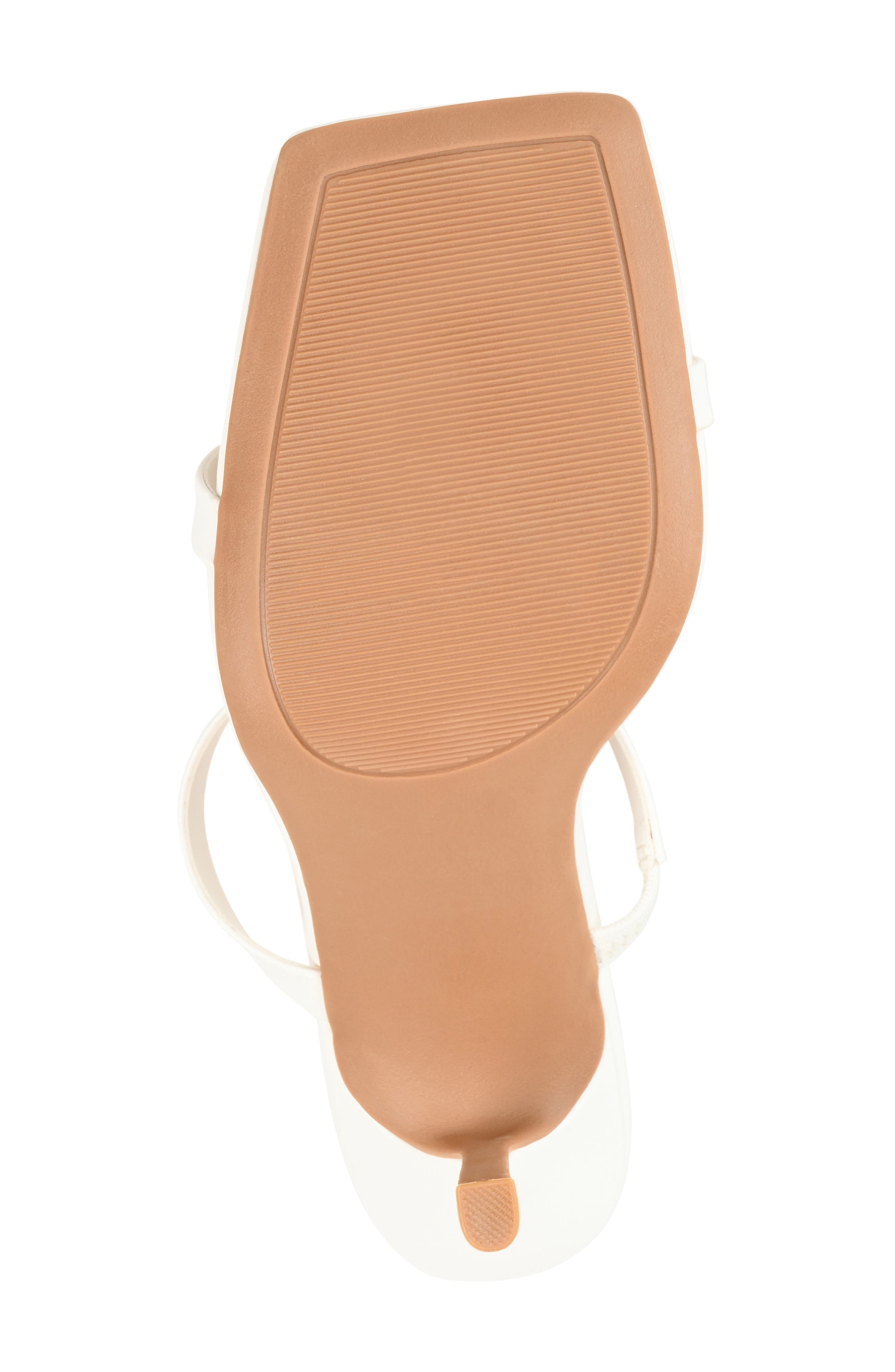 Journee Collection Brie Slide Sandal, Alternate, color, Off White