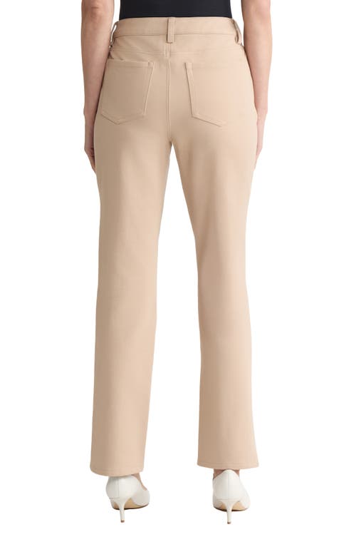 Jones New York Lexington Straight Leg Pants In Brown