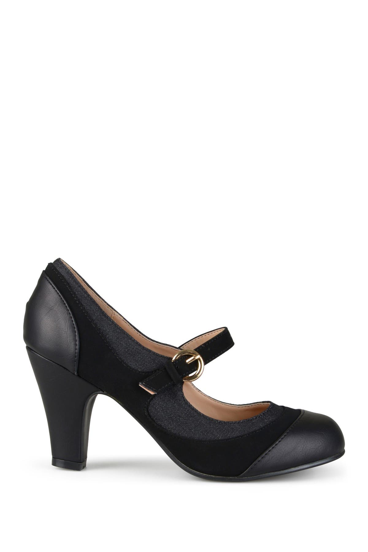 Journee Collection JOURNEE Siri Mary Jane Pump, Alternate, color, Black