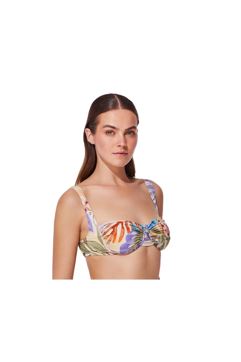 Cherry Blossom Underwire Bikini Top, Alternate, color, Blossom-Multi