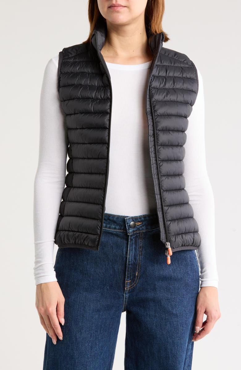 Save The Duck Noemi Quilted Puffer Vest, Alternate, color, 