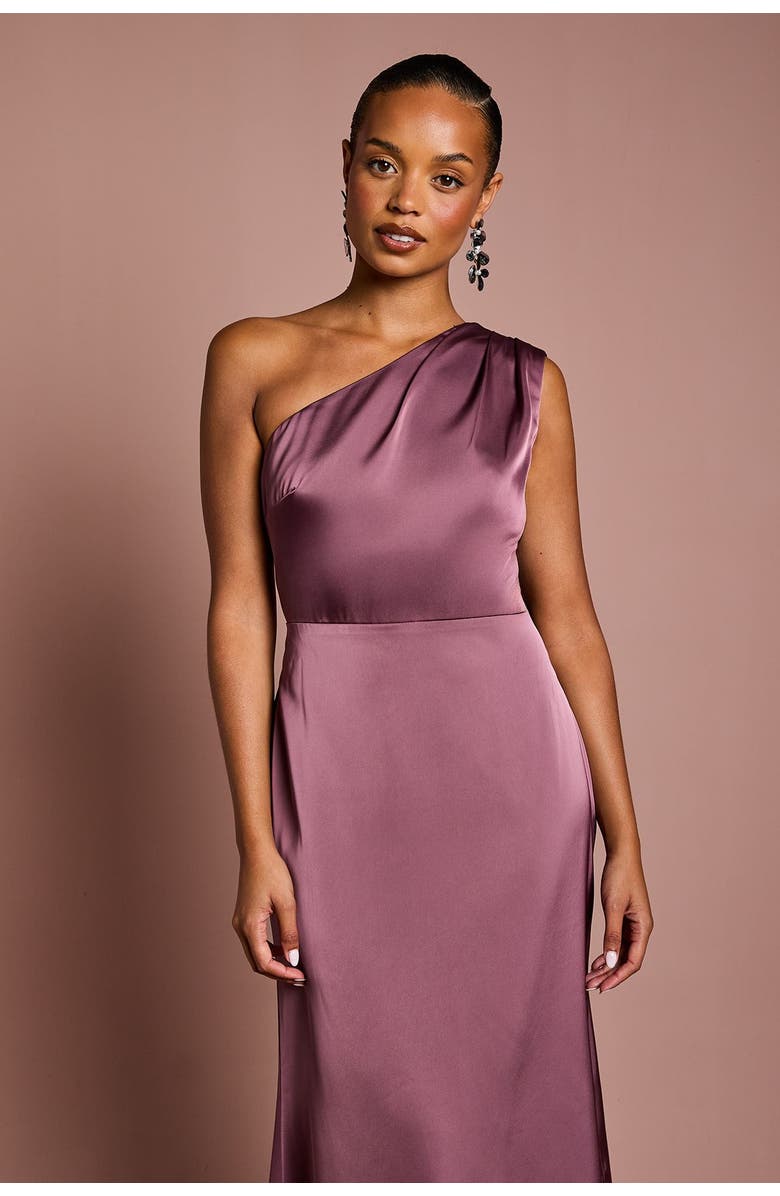 Coast Petite One Shoulder Maxi Dress, Alternate, color,