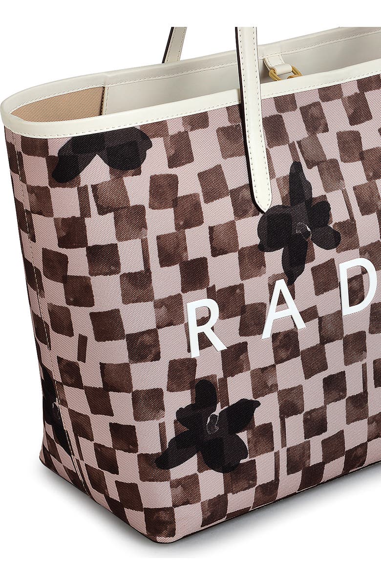 Radley Southwell Gardens Check Large Tote Bag, Alternate, color, Stone