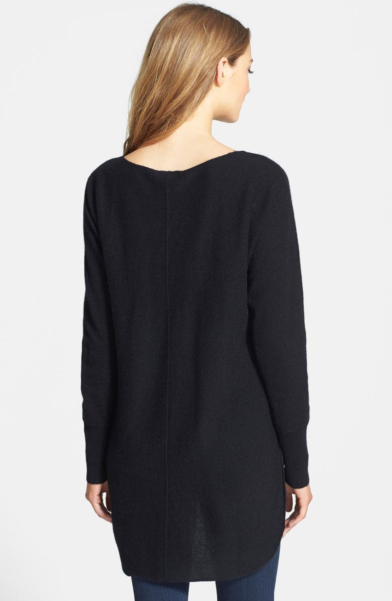 Halogen<sup>®</sup> Cashmere Shirttail Sweater, Alternate, color, 