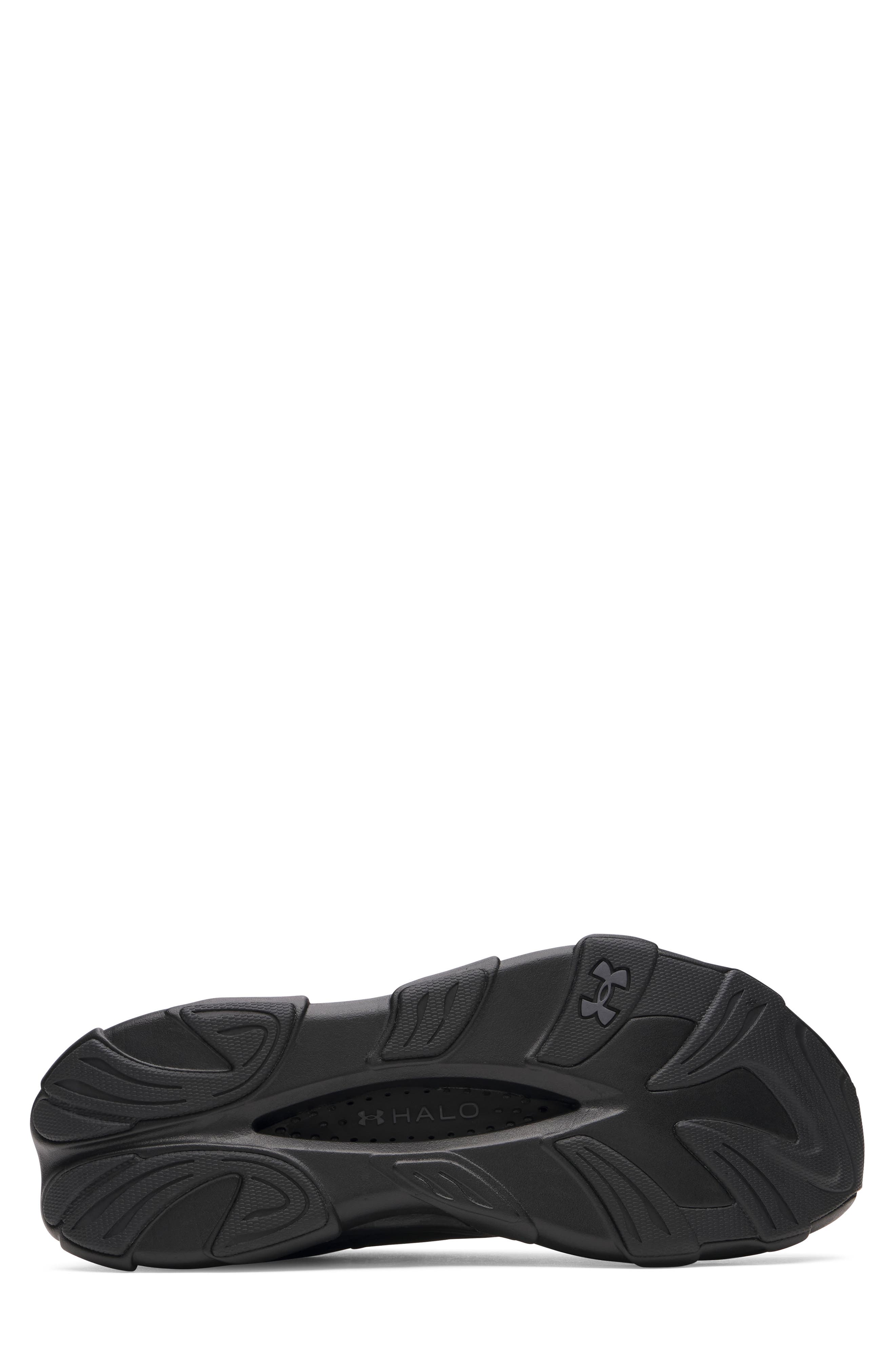 Under Armour UA Halo Racer Running Shoe, Alternate, color, Black/ Black/ Castlerock