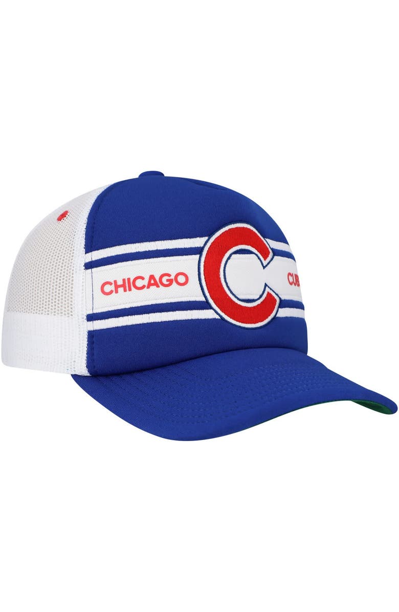 Mitchell & Ness Men's Royal Chicago Cubs Sideline Trucker Adjustable Hat, Alternate, color, Royal