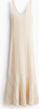 H&M Crochet-look Midi Dress